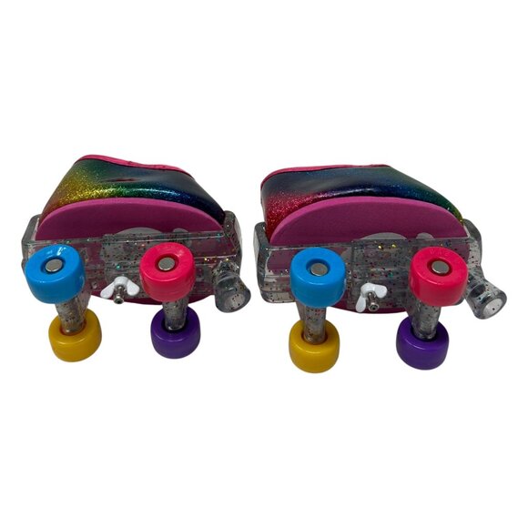Build A Bear Workshop Rainbow Glitter Roller Skates For Teddy Bear  Sparkle - Picture 10 of 16